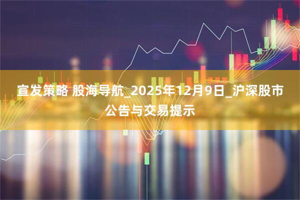宣发策略 股海导航_2025年12月9日_沪深股市公告与交易提示
